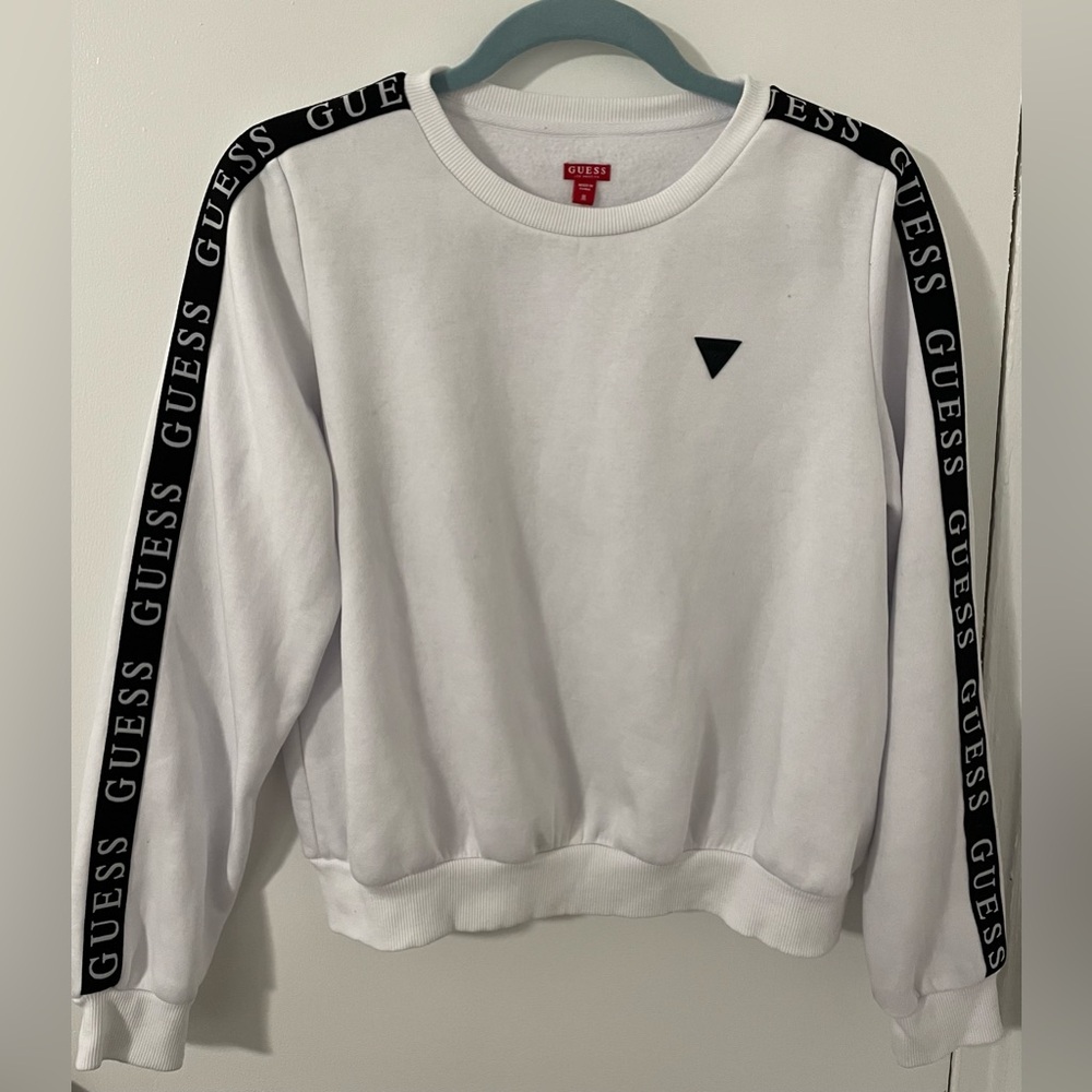 Guess White Sweatshirt Sz.M